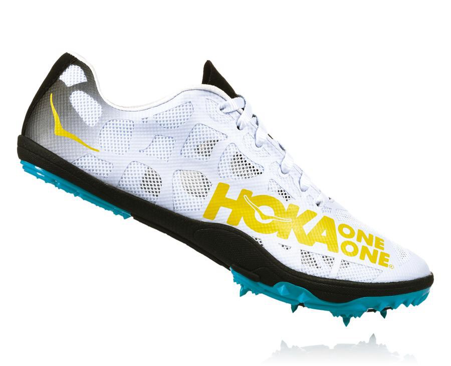 Hoka Australia One One Rocket X - Womens Spikes White - CEBOA-4169